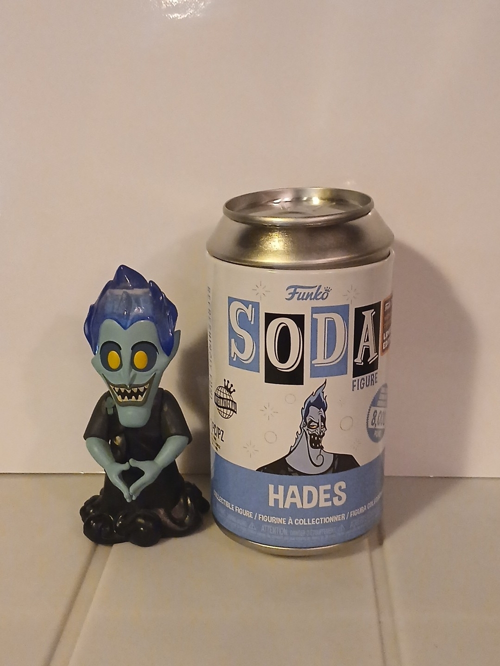Funko SODA Hades Vinyl Figure - Blue